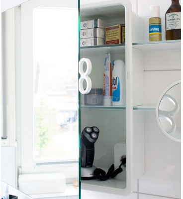 Bathroom Wall Cabinet with Mirror