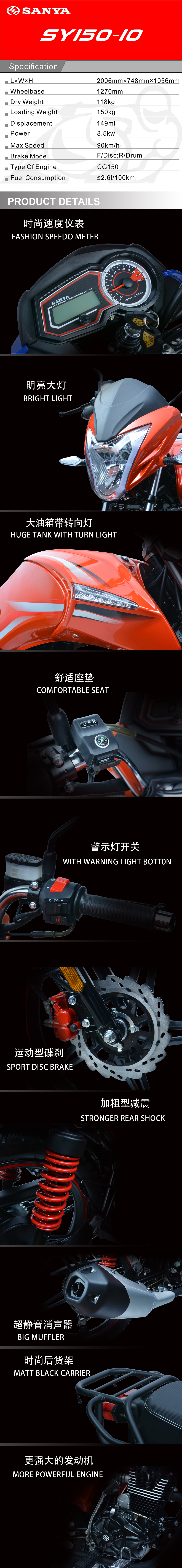 Technical specification overview and product feature highlights