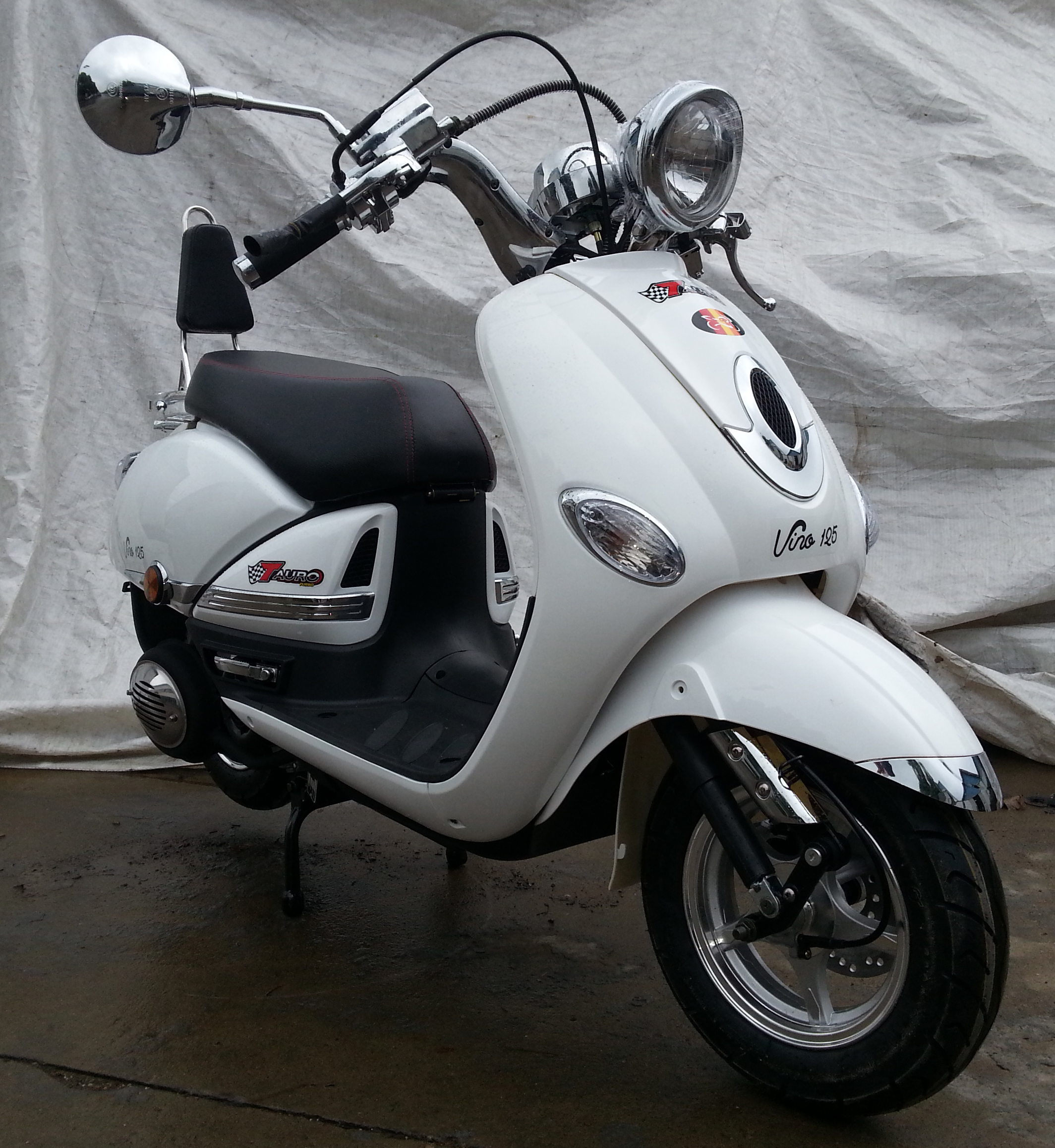 sanyou JGW 150cc Retro motorcycle scooter - Image 2