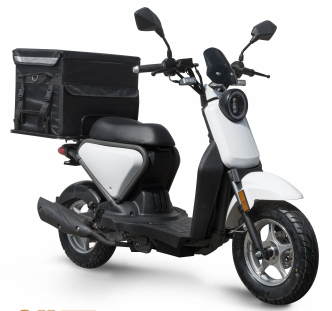 Sanyou New Model Take Delivery with Big Box Gasoline Scooter - Image 3