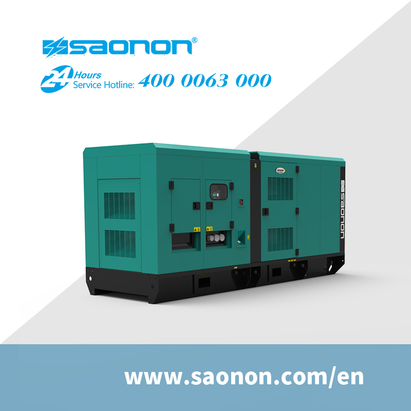 Silent Diesel Genset 550 kVA