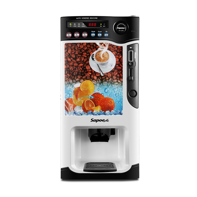 Hot and Cold Beverage Vending Machine