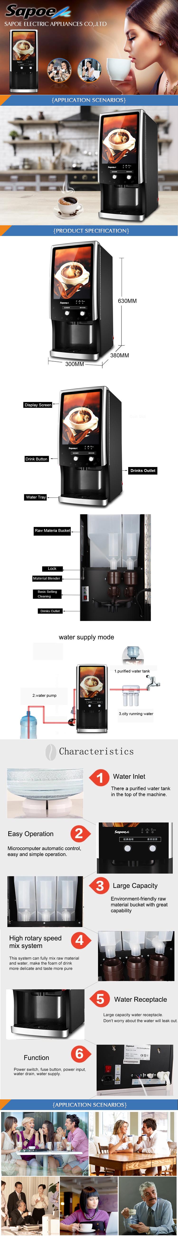 Streamline beverage dispenser features and components diagram