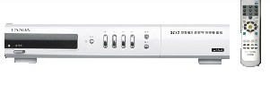 Satellite TV Receiver with Remote Control