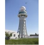 Satellite Communication Tower with Radome