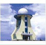 Radome-Topped Communication Facility