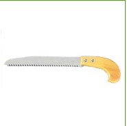 Fine-Toothed Hand Saw with Wooden Handle