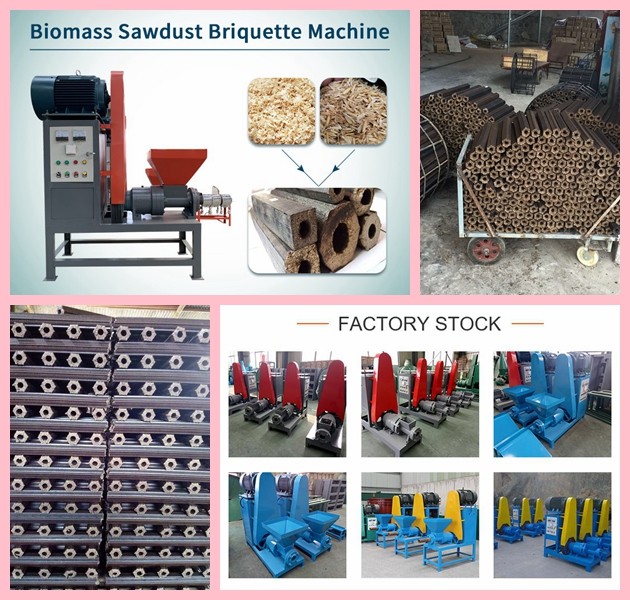 Sawdust briquette machine Biomass briquette press machine - Image 2