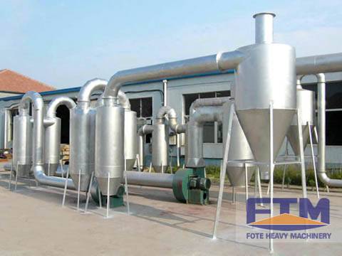 Industrial Sawdust Dryer System