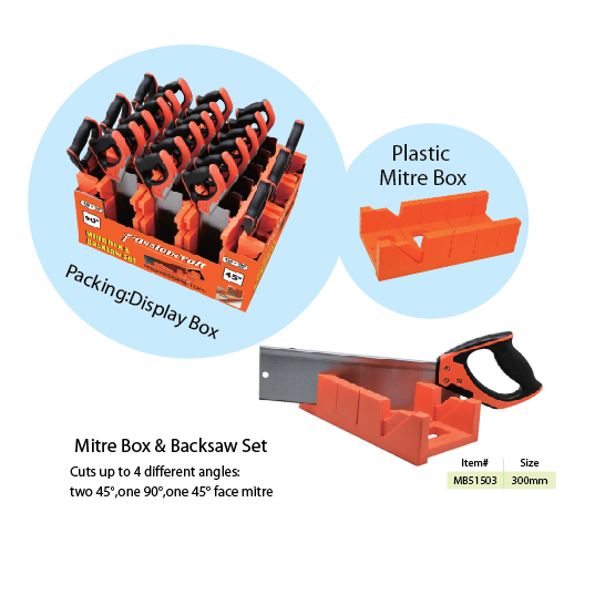 saw+plastic mitre box - Image 3