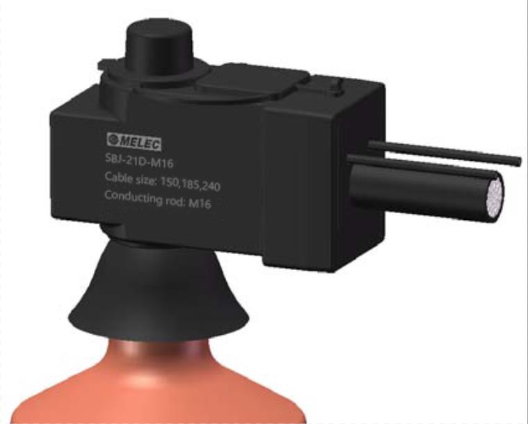 Pre-Insulated Equipment Connector for Overhead Lines