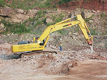Hydraulic Ripper Excavator