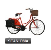 Dutch-Style Step-Through City Bicycle