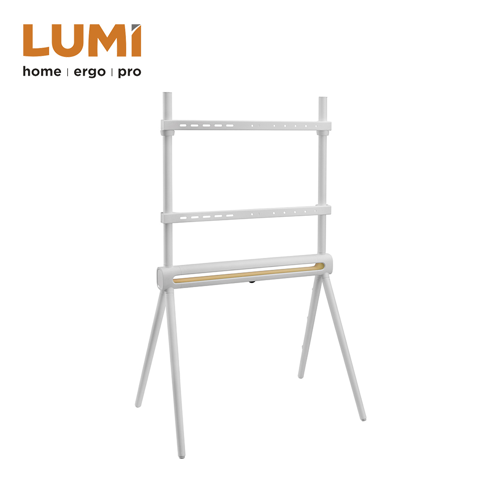 SCANDINAVIAN EASEL STUDIO TV FLOOR STAND WITH RGB LIGHT - Image 2