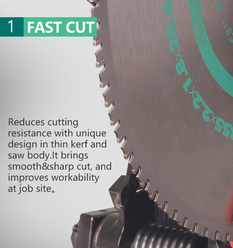 Thin kerf design visualization for fast cutting