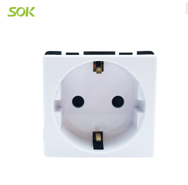 Schuko Power outlet Modular - Image 2