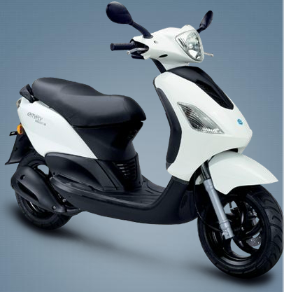 Step-Through Frame Gas Scooter