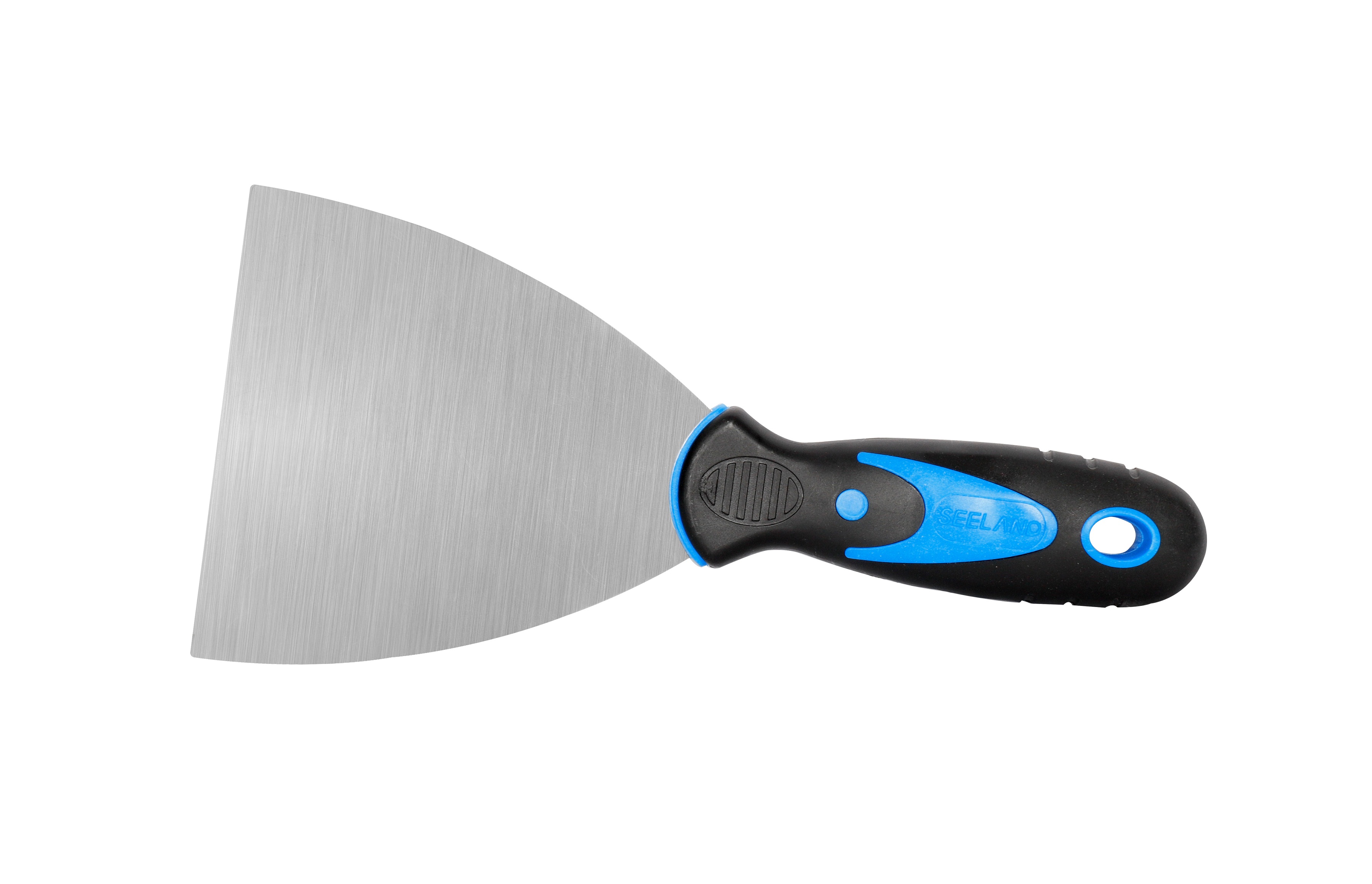 Curved Stainless Steel Scraper with Ergonomic Handle