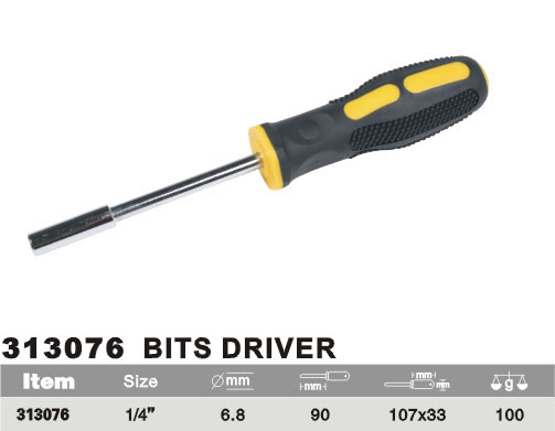 Bits Driver with 1/4in Drive
