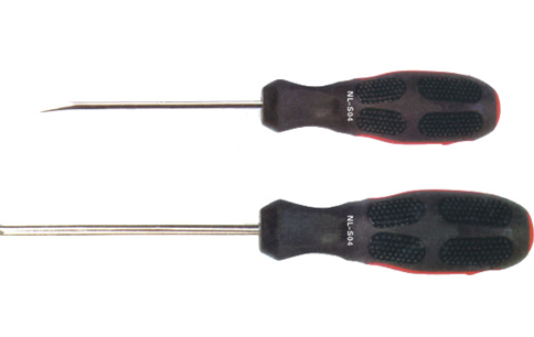 Ergonomic Screwdriver Set with Flat and Pointed Tips