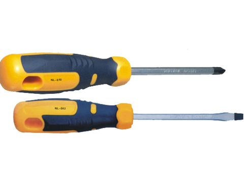 Ergonomic Screwdriver Set with Phillips and Flat Head