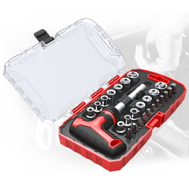 Screwdriver Bit Set with Multiple Head Types