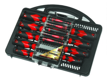 Screwdriver Set with Ergonomic Handles