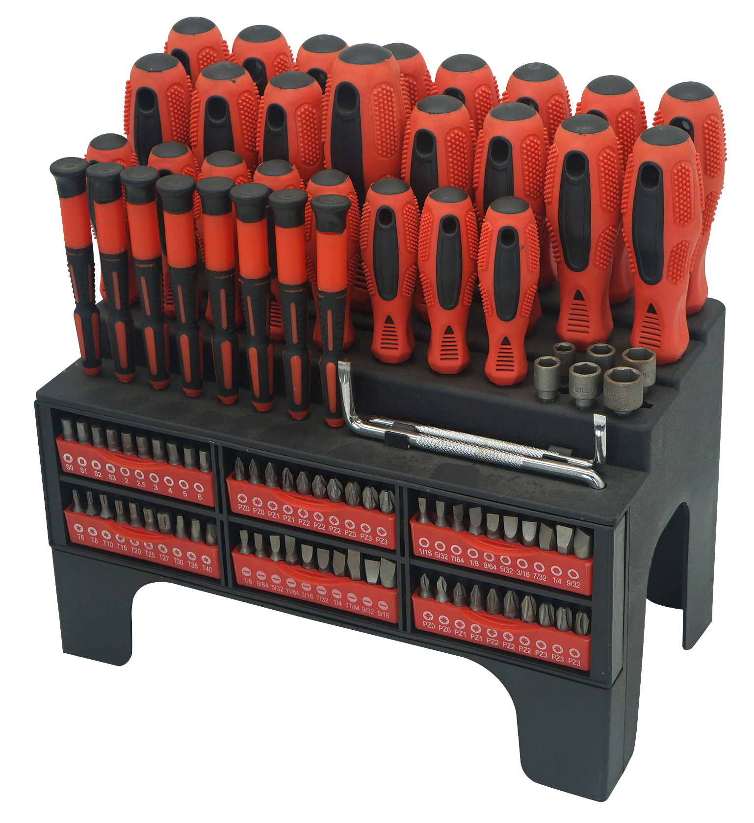 SCREWDRIVER SET WITH PLASTIC RACK - Image 3