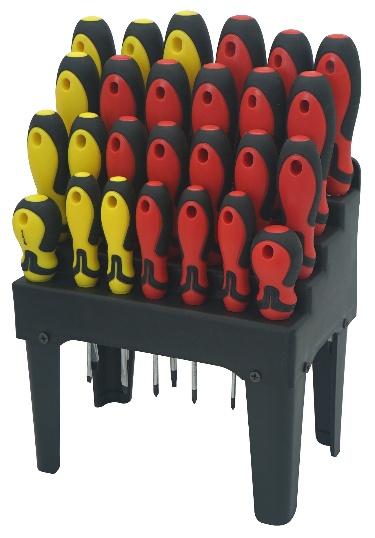 SCREWDRIVER SET WITH PLASTIC RACK - Image 2