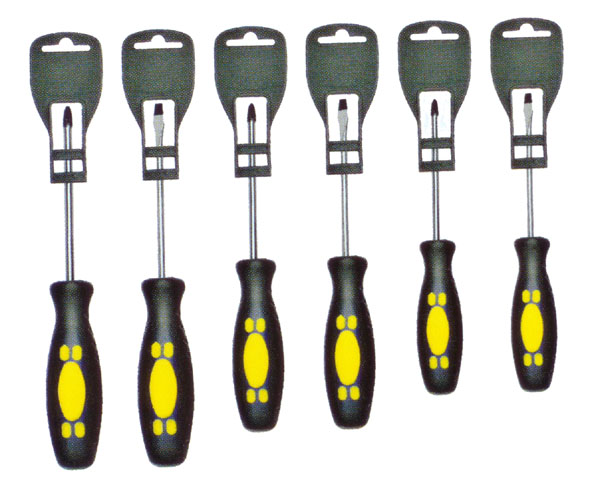 Screwdriver Set with Ergonomic Handles