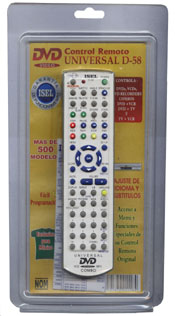 Universal DVD Remote Control