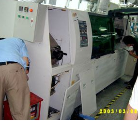 Used Wave Soldering Machine for PCB Assembly