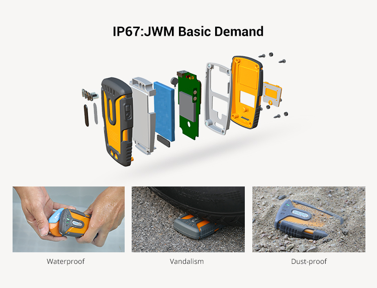 Ruggedized exterior of the patrol device