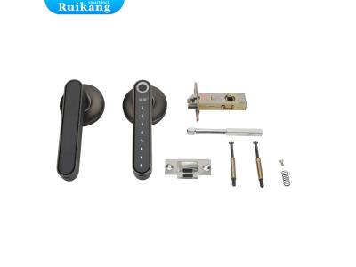 Security steel wifi app magnetic gaterig outer keypad access smart entry door lock - Image 3