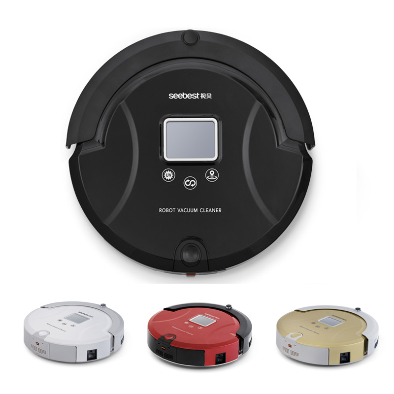 Intelligent Robot Vacuum Cleaner with LCD Screen