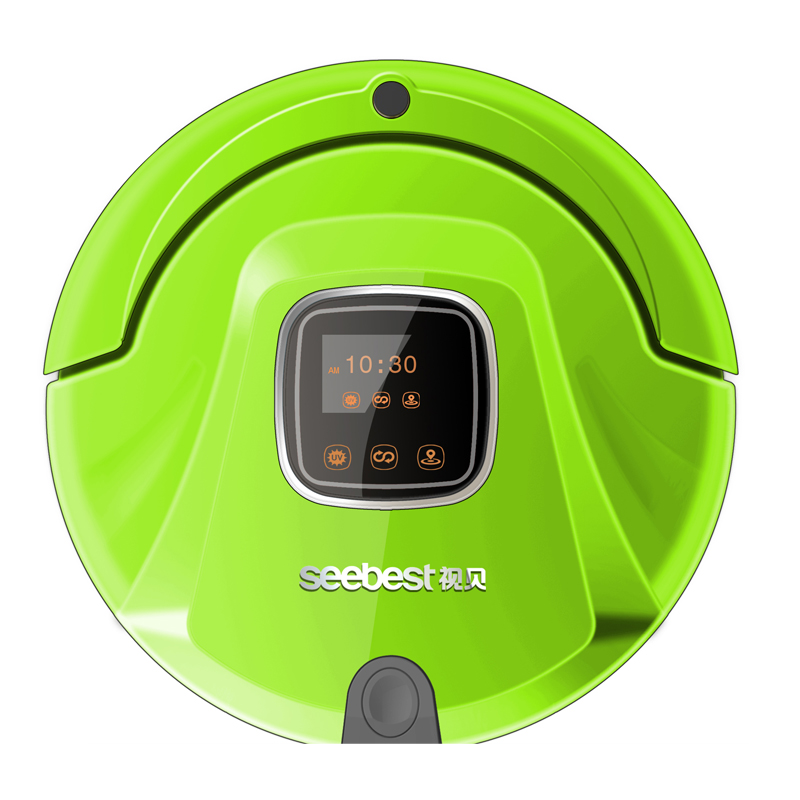 Intelligent Robot Vacuum Cleaner with LCD Screen