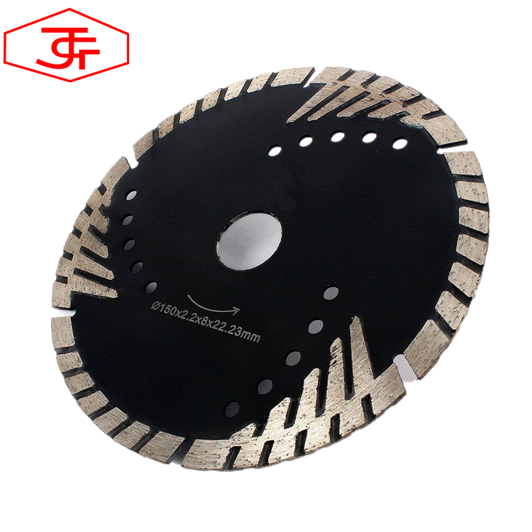 150mm Segmented Turbo Diamond Saw Blade for Hard Materials