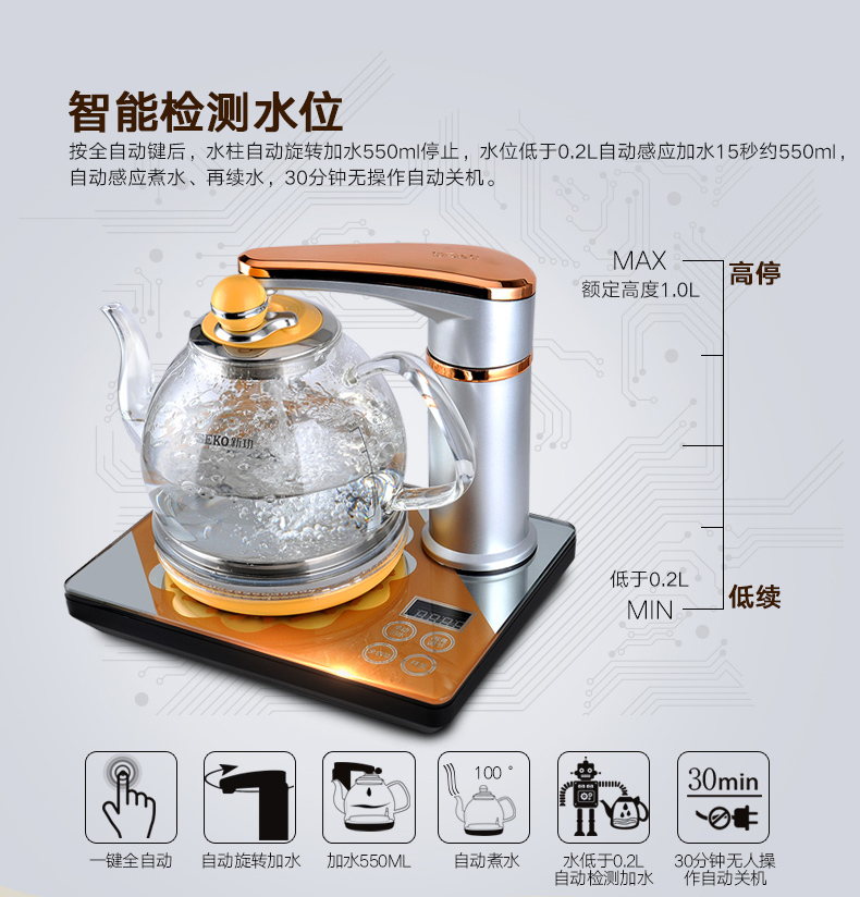 Automatic Tea Maker with Shut-Off