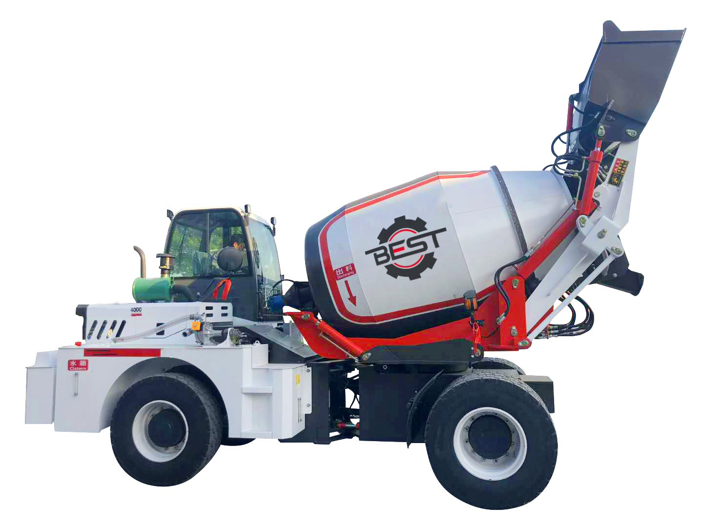 self loading concrete mixer truck - Image 3