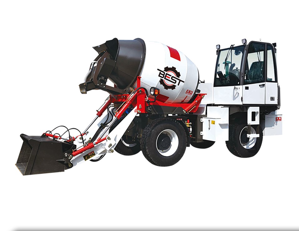 self loading concrete mixer truck - Image 2