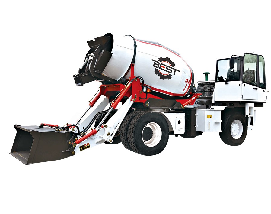 self loading concrete mixer truck - Image 3