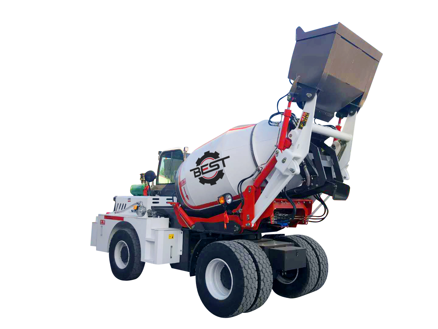 self loading concrete mixer truck - Image 2