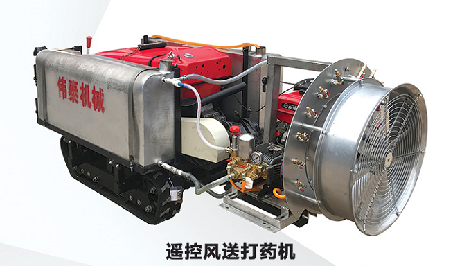 Self-propelled crawler spray insecticide machine - Image 3