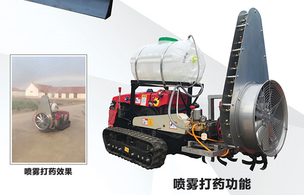 Self-propelled crawler spray insecticide machine - Image 2