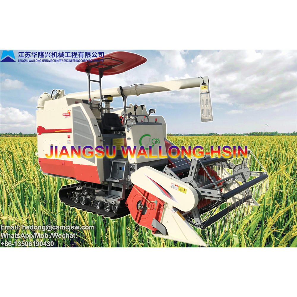 Self-propelled Full-Feed Crawler Combine Harvester CA-100 - Image 2
