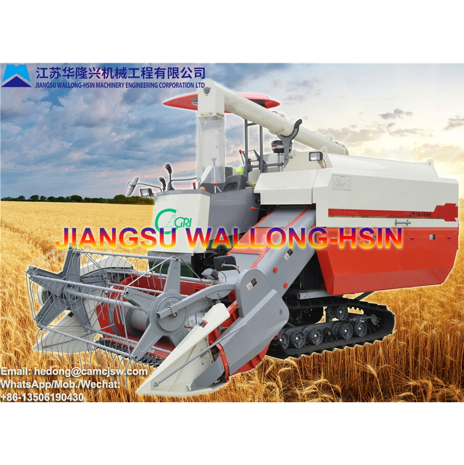 Self-Propelled Full-Feed Crawler Combine Harvester