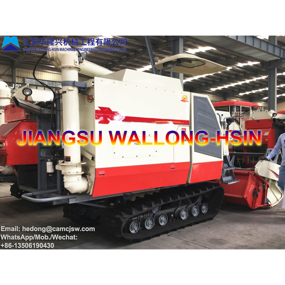 Self-Propelled Full-Feed Crawler Combine Harvester