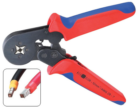Self Adjusting Wire Ferrule Crimping Pliers