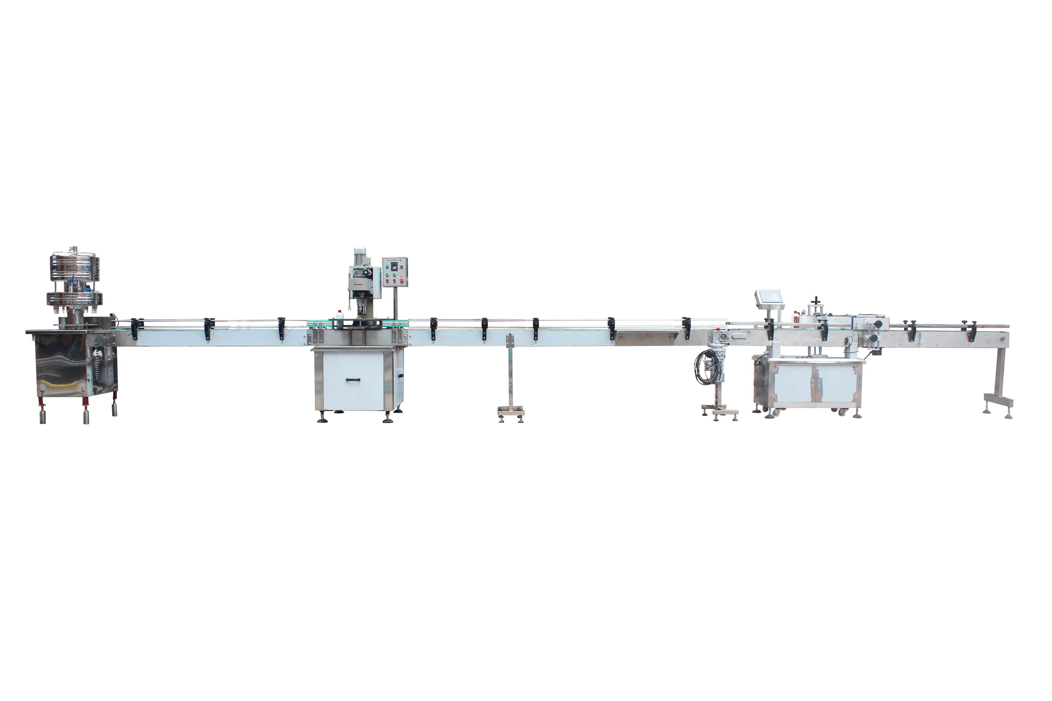 SEMI-AUTO WINE & WATER GLASS BOTTLE FILLING LINE - Image 2