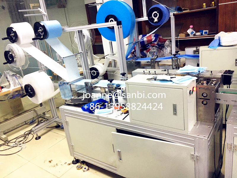Semi-Automatic Nonwoven Face Mask Production Machine